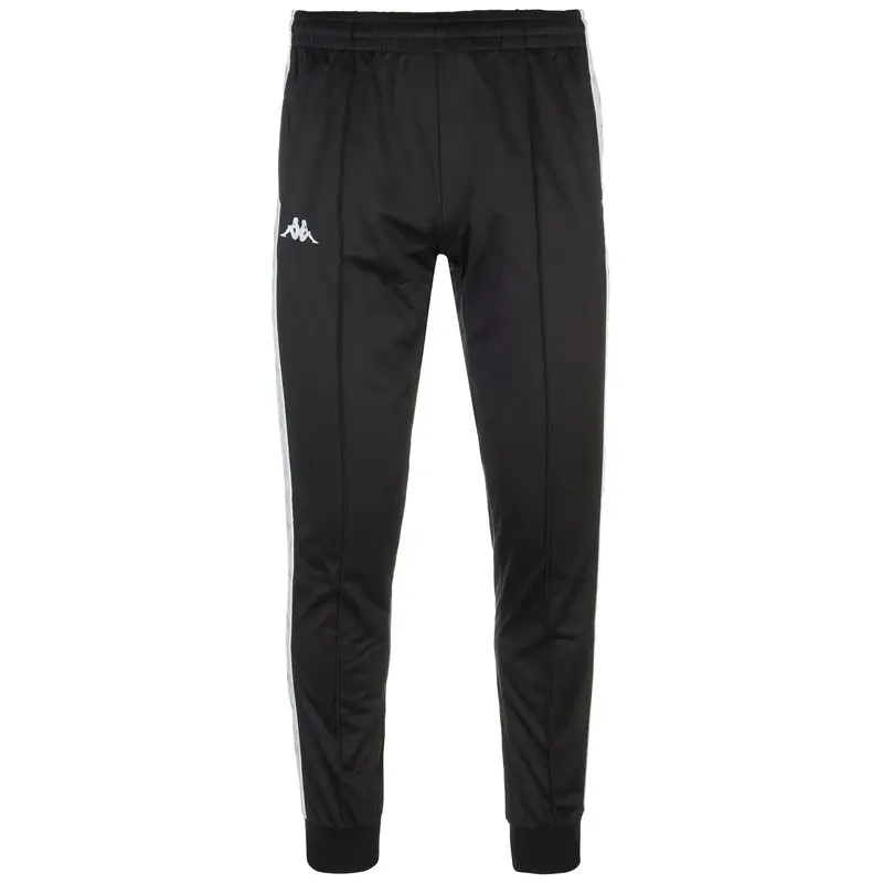 pantaloni da bambino in poliestere nero da allenamento | Kappa