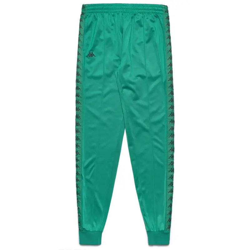 pantaloni da bambino in poliestere verde da allenamento | Kappa