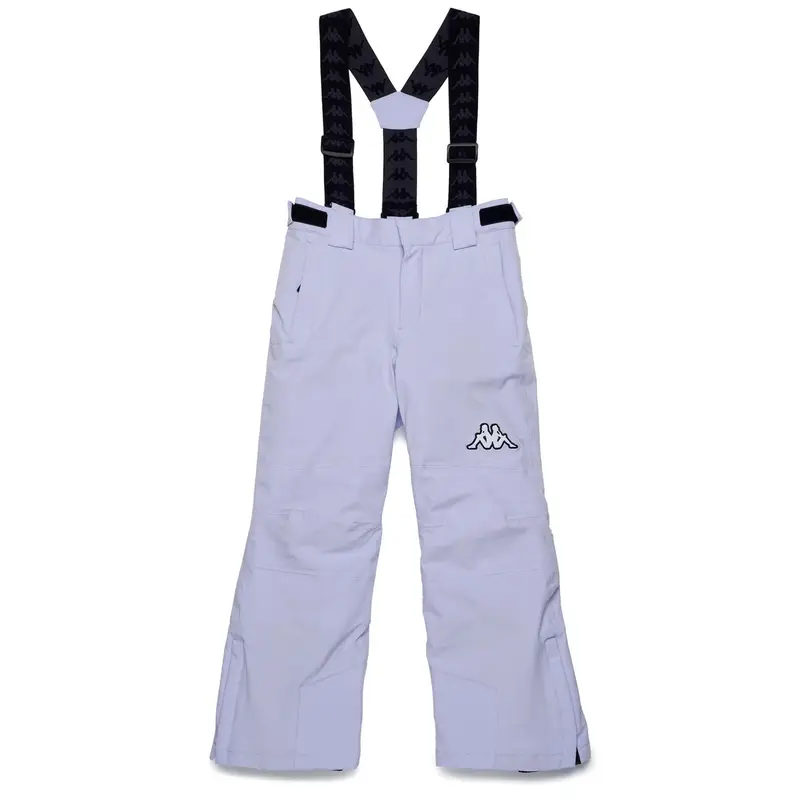 pantaloni da bambino in poliestere viola da allenamento | Kappa