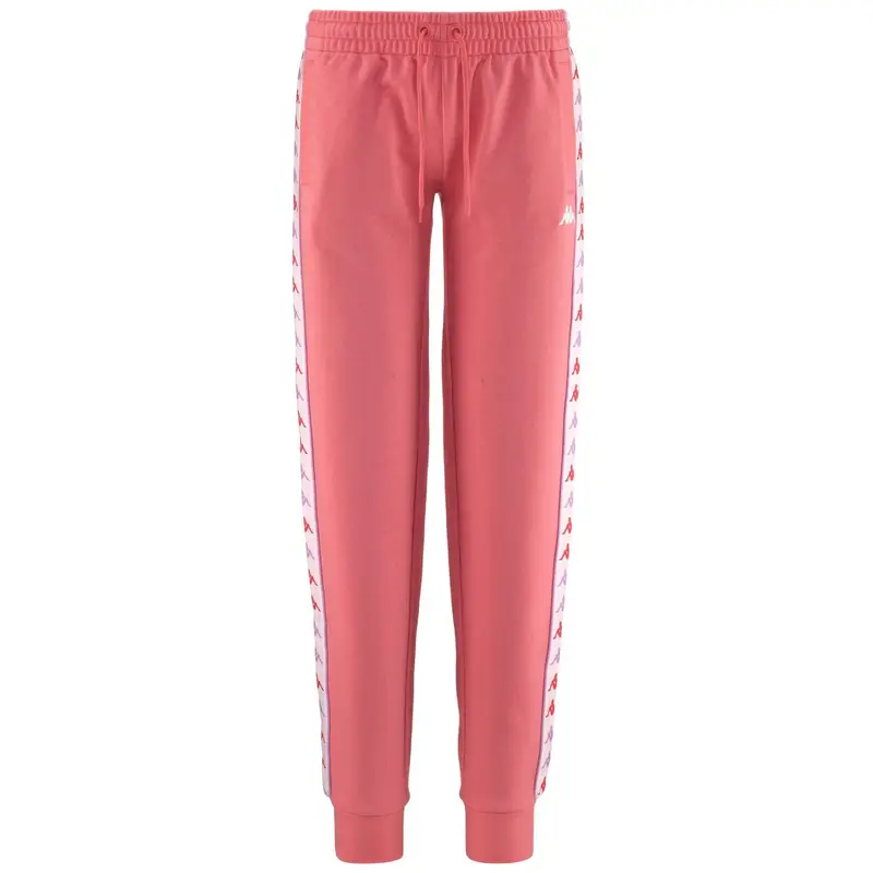 pantaloni da donna in cotone rosa da fitness | Kappa