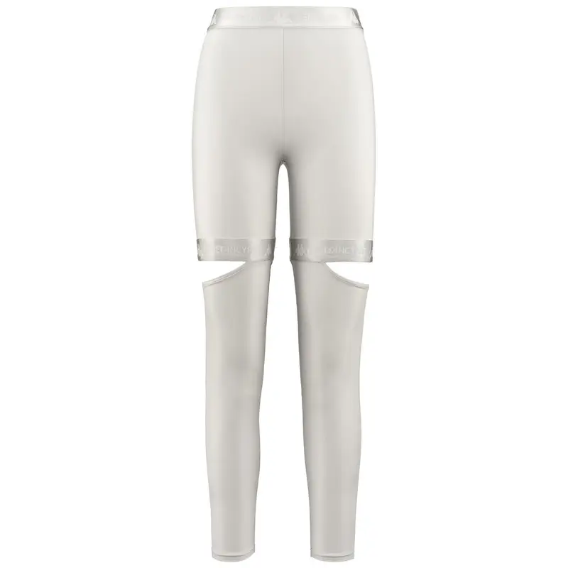 pantaloni da donna in nylon grigio da fitness | Kappa Grigio scuro