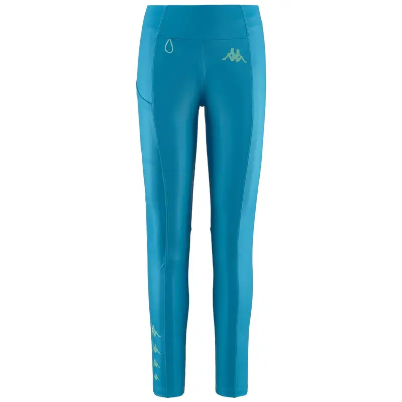 pantaloni da donna in poliestere blu da fitness . | Kappa