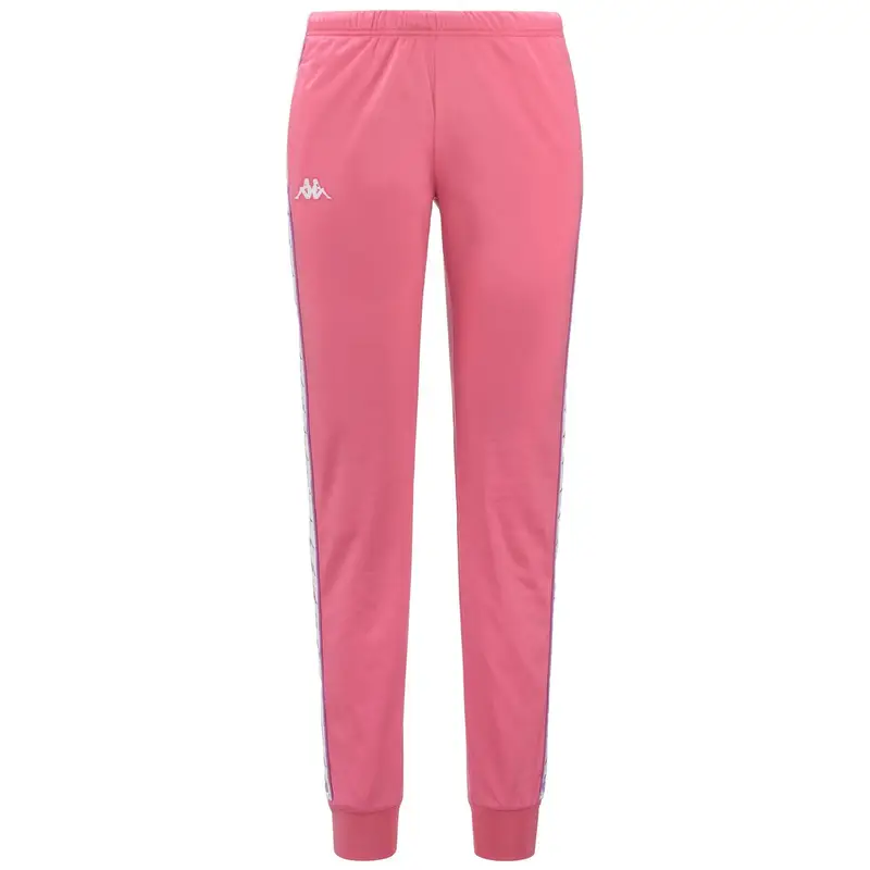 pantaloni da donna in poliestere rosa da fitness | Kappa