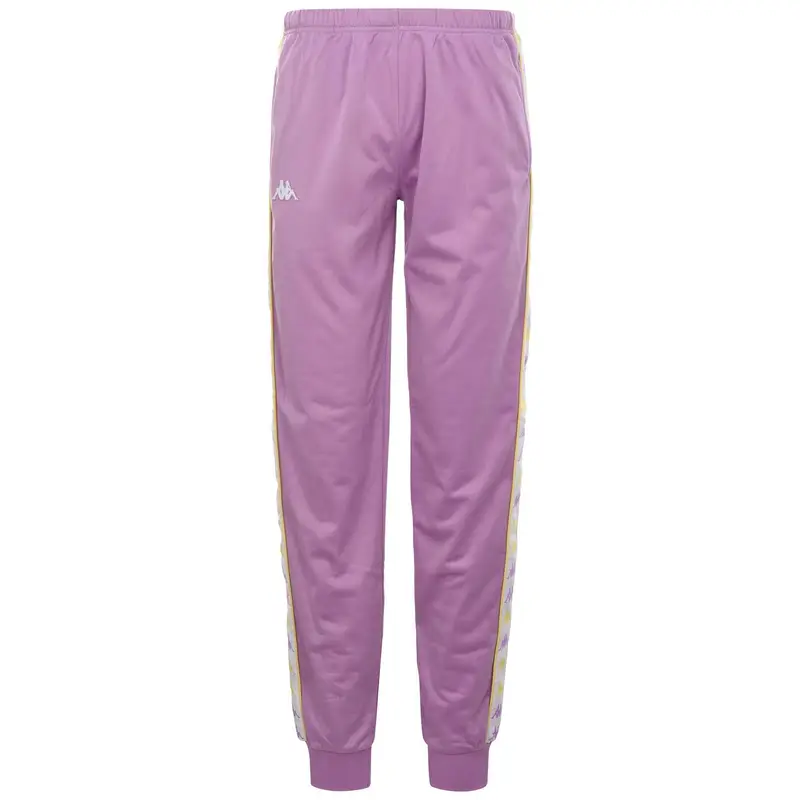 pantaloni da donna in poliestere viola da fitness | Kappa