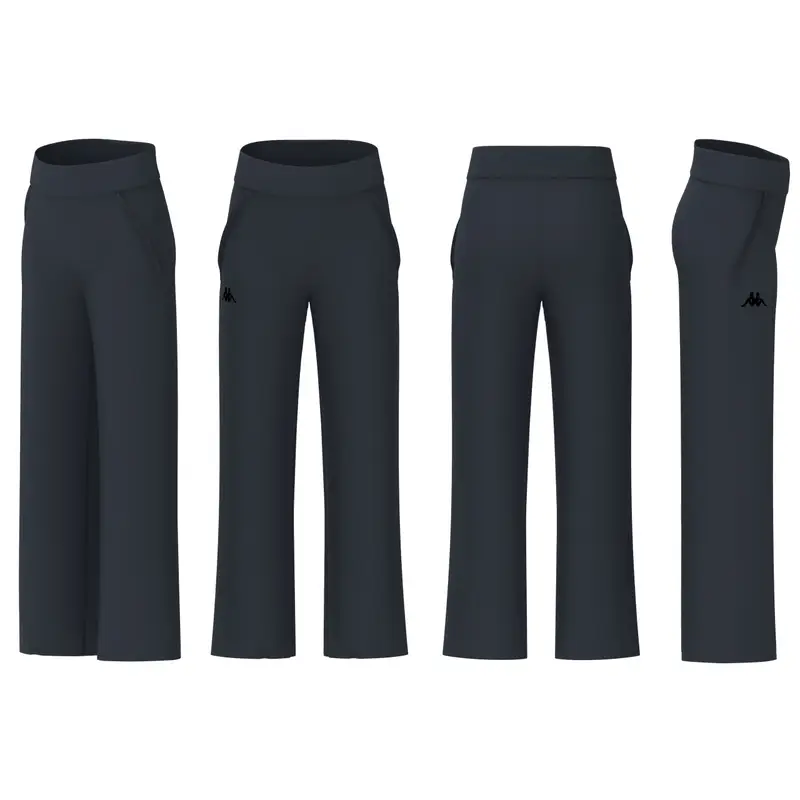 Pantaloni da donna Kappa Gefron Athleisure Gris