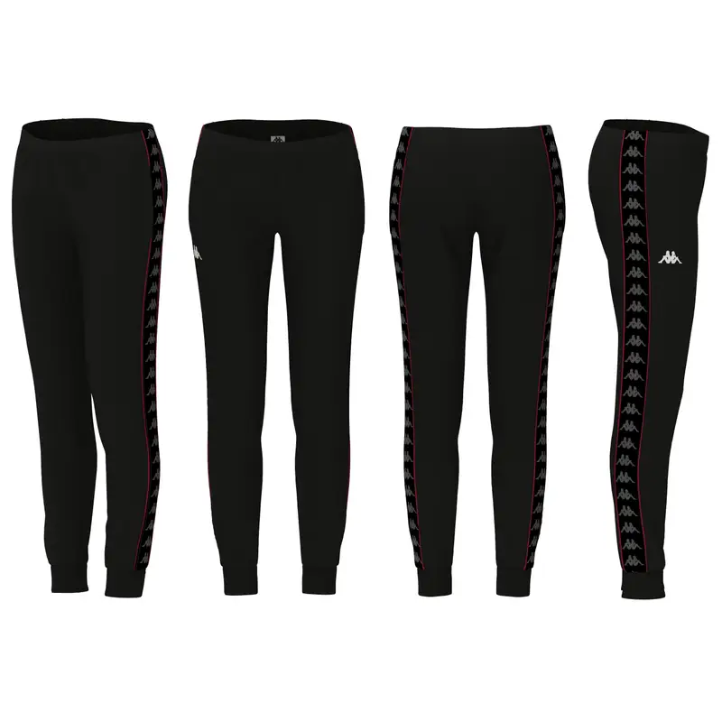 Pantaloni da jogging donna Kappa Wrastoria 222 Banda Noir