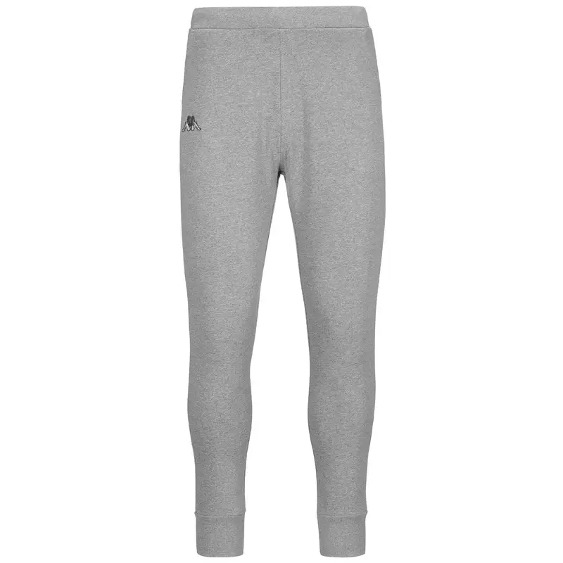 pantaloni da uomo in cotone grigio da fitness | Kappa Grigio scuro
