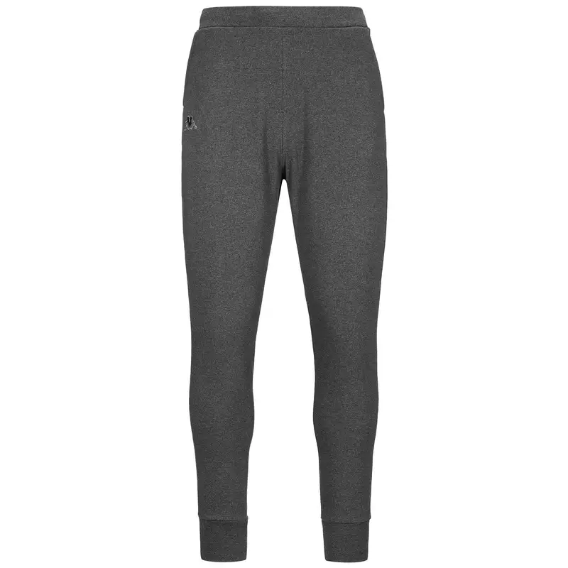 pantaloni da uomo in cotone grigio da fitness | Kappa Grigio scuro