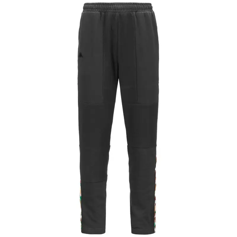 pantaloni da uomo in cotone grigio da fitness | Kappa Grigio scuro