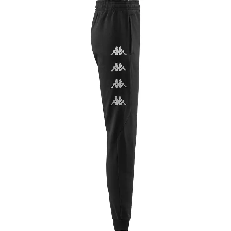 pantaloni da uomo in cotone nero da calcio | Kappa