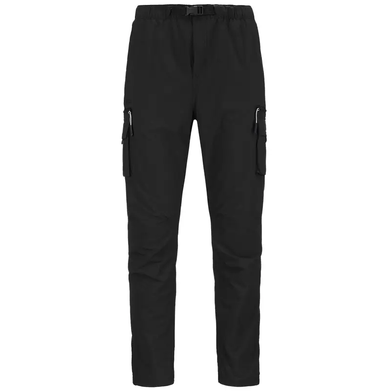 pantaloni da uomo in nylon nero da fitness | Kappa