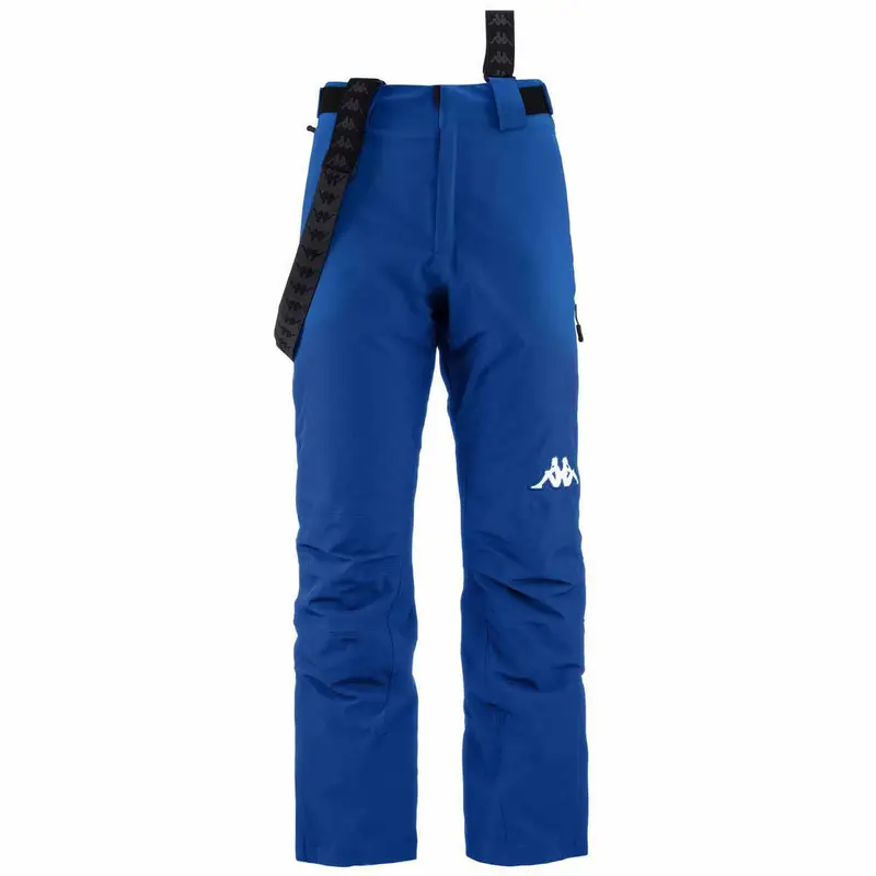 pantaloni da uomo in poliestere blu da fitness | Kappa