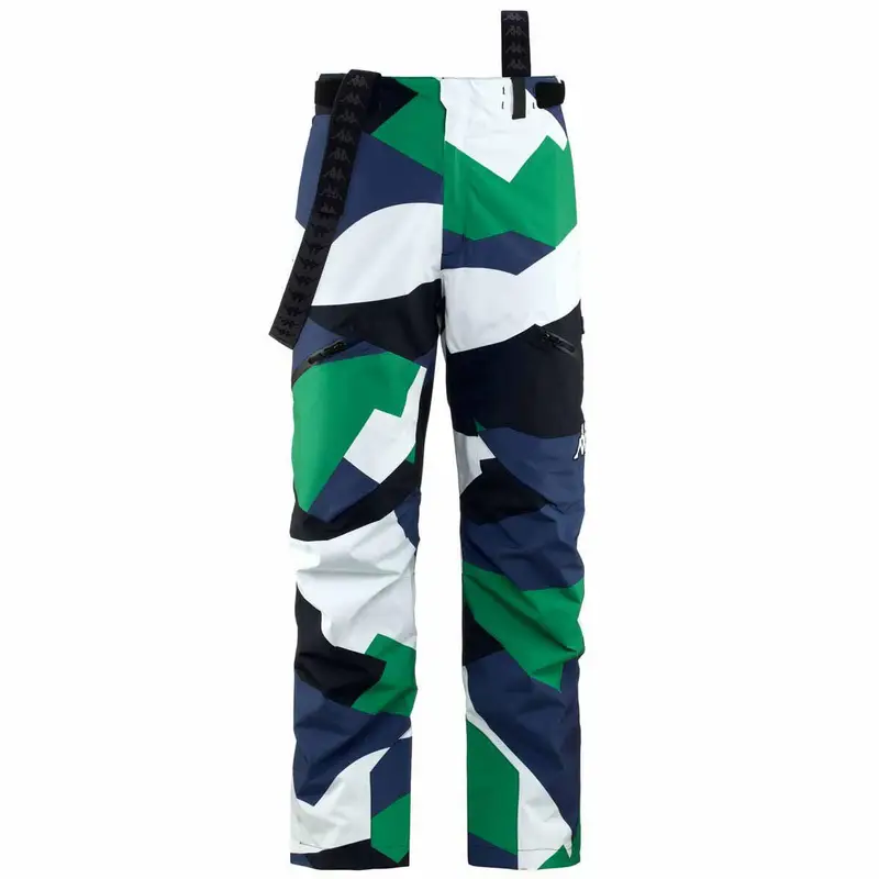 pantaloni da uomo in poliestere blu da sci e snowboard | Kappa