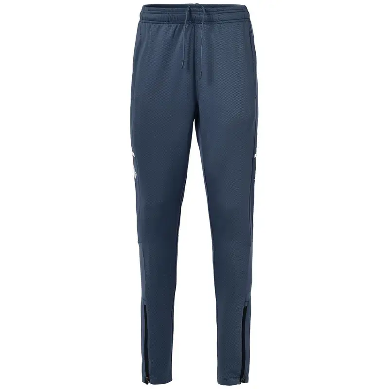 pantaloni da uomo in poliestere grigio da calcio | Kappa