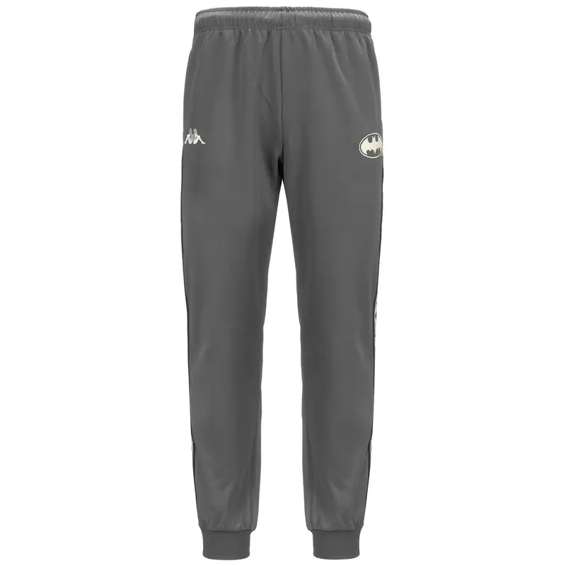 pantaloni da uomo in poliestere grigio da fitness | Kappa Grigio scuro