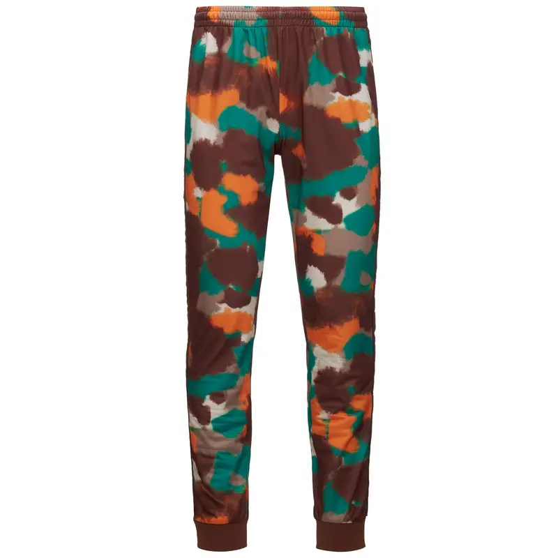 pantaloni da uomo in poliestere marrone da fitness | Kappa