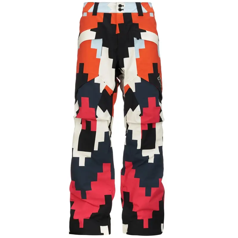 pantaloni da uomo in poliestere nero da sci e snowboard | Kappa