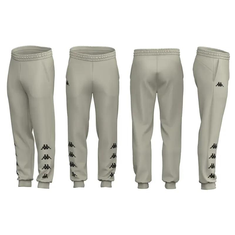 Pantaloni fitness da ginnastica Kappa Gelci Blanc