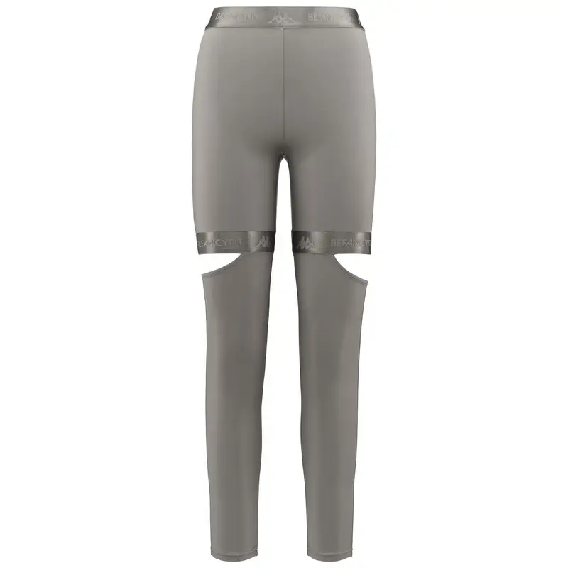 Pantaloni tuta da donna in nylon grigio da sport street | Kappa