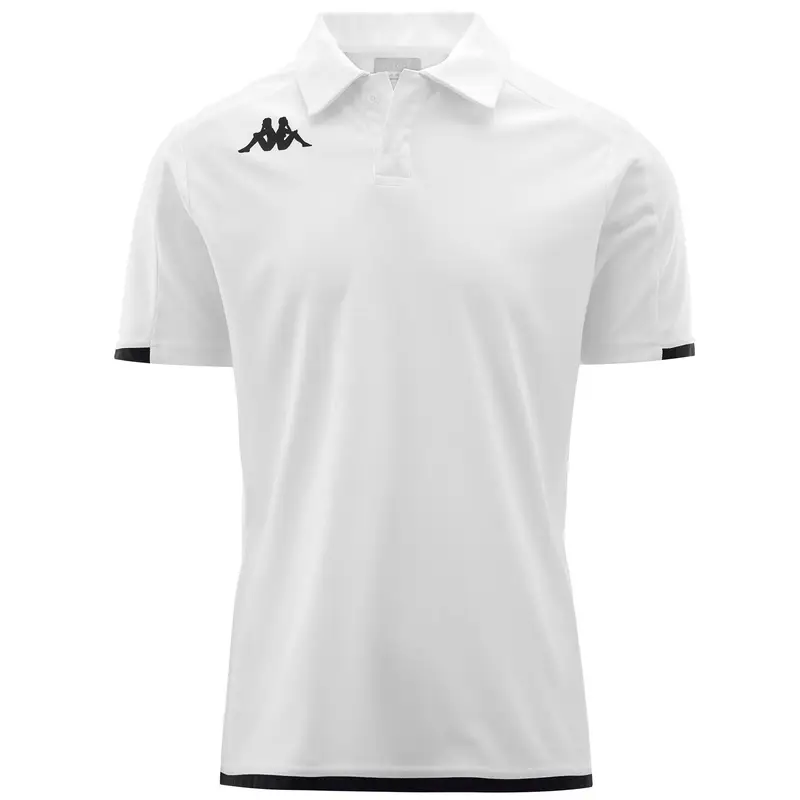 Polo da bambino in poliestere grigio da golf | Kappa