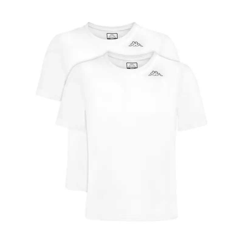 Set di 2 T-shirt Logo Alyce 322564W Bianco Regular Fit