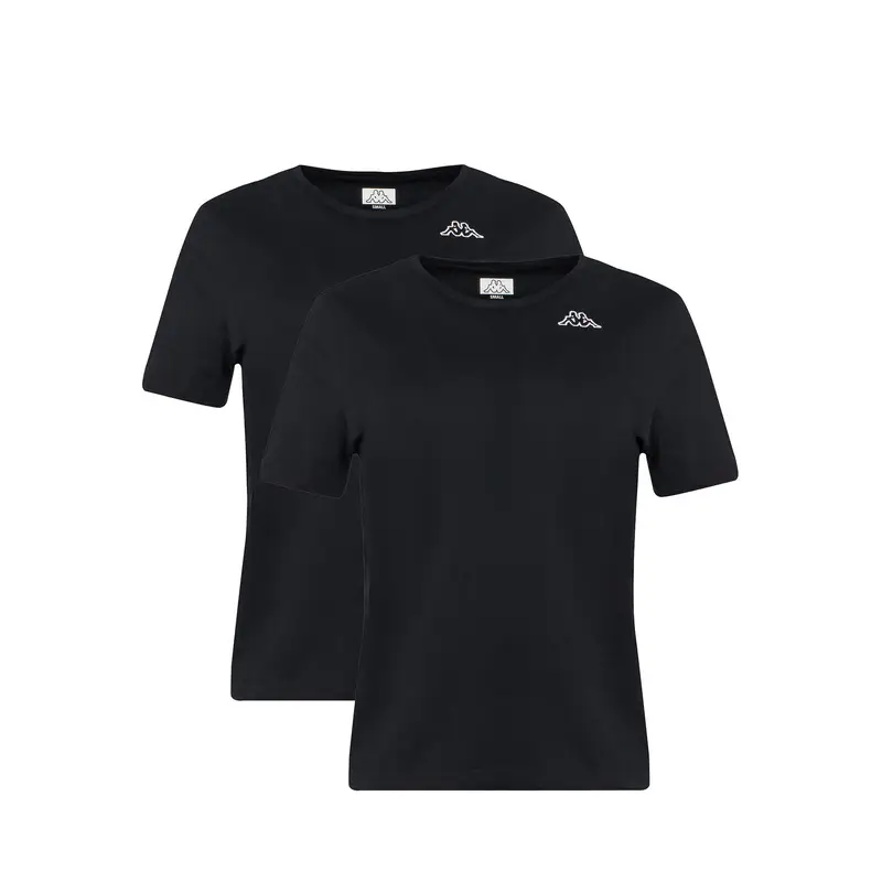 Set di 2 T-shirt Logo Alyce 322564W Nero Regular Fit