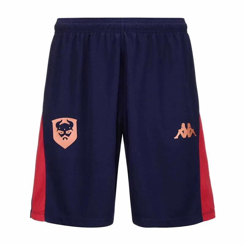 Short da allenamento per bambini SM Caen Ahora Pro 8 2024/25 Bleu