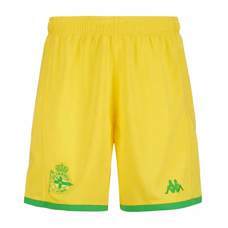Shorts per bambini Deportivo La Corogne Kombat Ryder 2023/24 Jaune