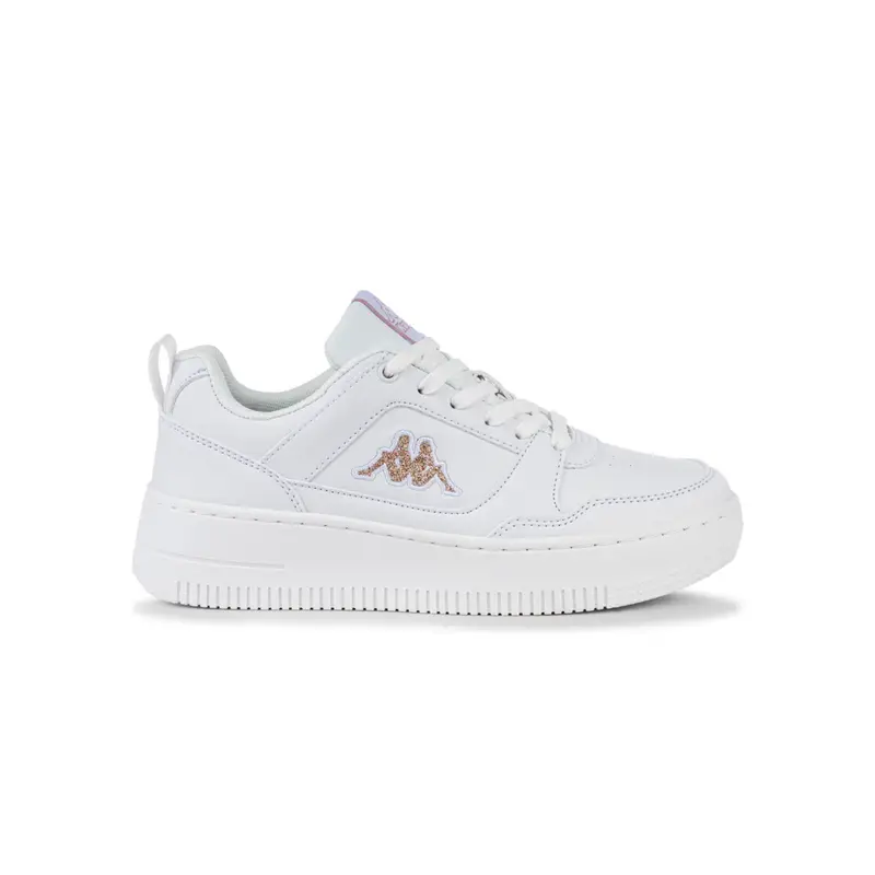 Sneakers basket da donna con logo laterale e suola platform