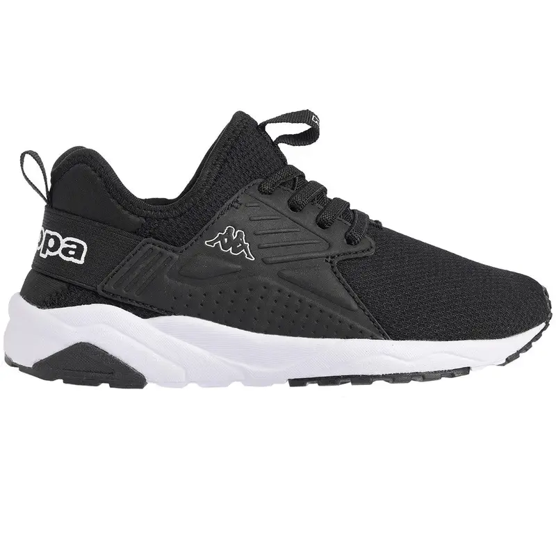 Sneakers bassa da bambino/a in gomma nero da fitness | Kappa