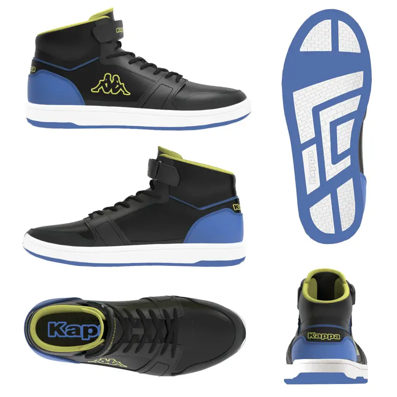 Sneakers per bambini Kappa Rernal MD Ev Noir