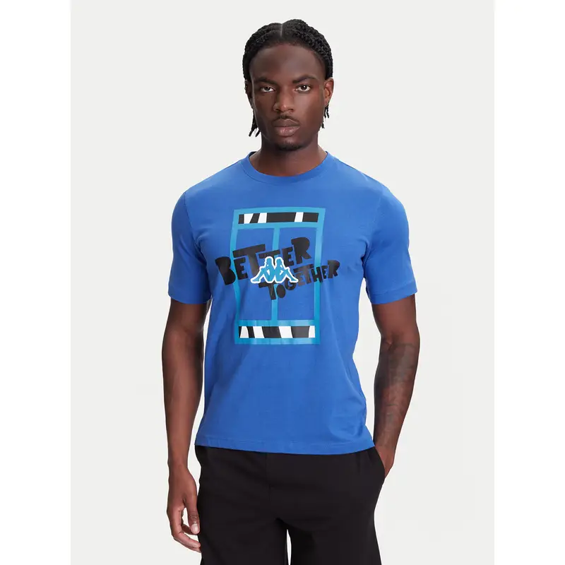 Kappa T-shirt Blu 3225093