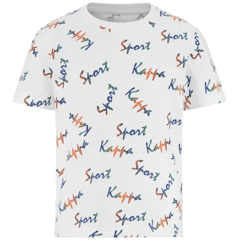 Kappa T-shirt Bambino Bianco 2880135