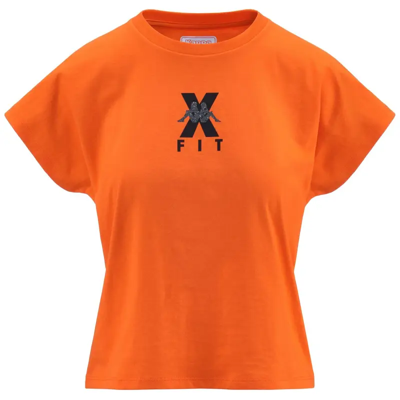 Kappa T-shirt Donna Arancione 2917352