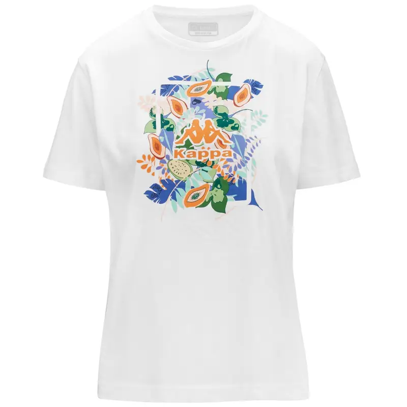 Kappa T-shirt Donna Bianco 2920262
