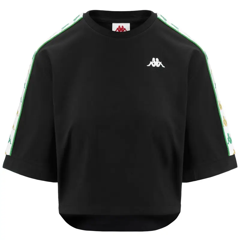 Kappa T-shirt Donna Nero 2916367