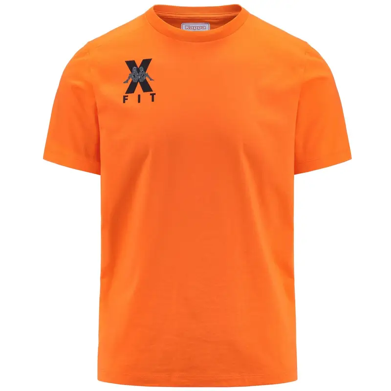Kappa T-shirt Uomo Arancione 2916338