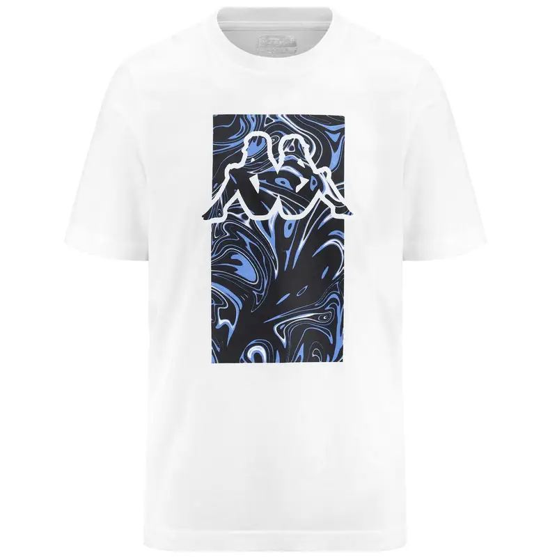 Kappa T-shirt Uomo Bianco 3379700