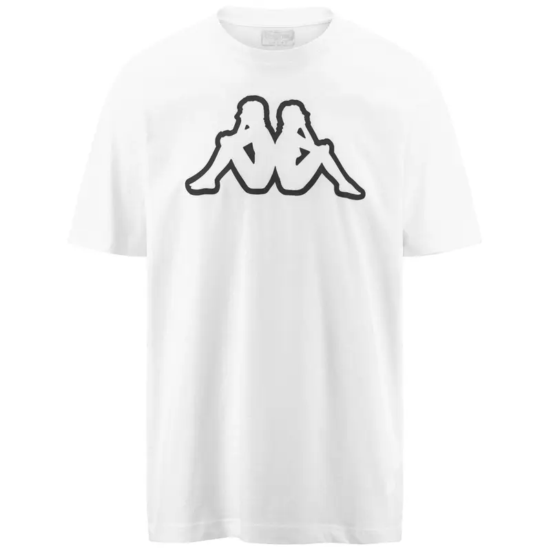 Kappa T-shirt Uomo Bianco 2914549