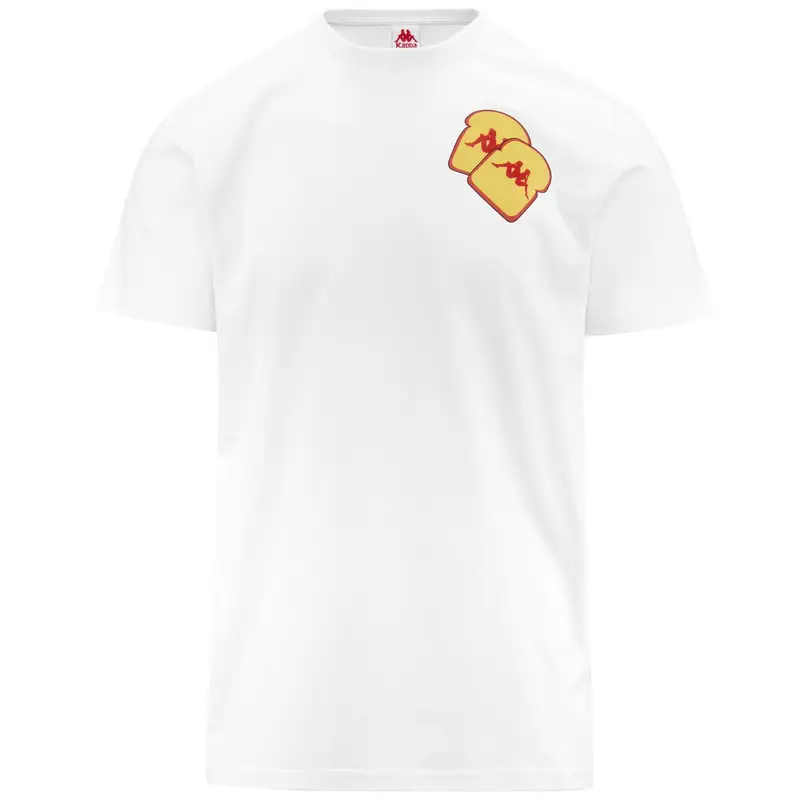 Kappa T-shirt Uomo Bianco 2920068
