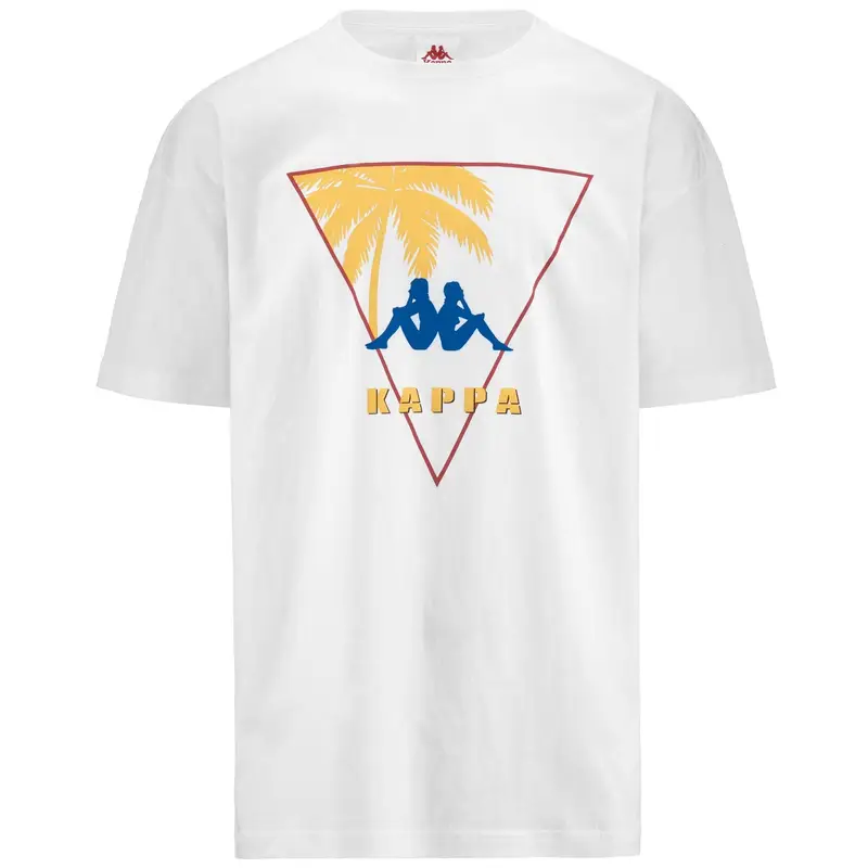 Kappa T-shirt Uomo Bianco 4033853