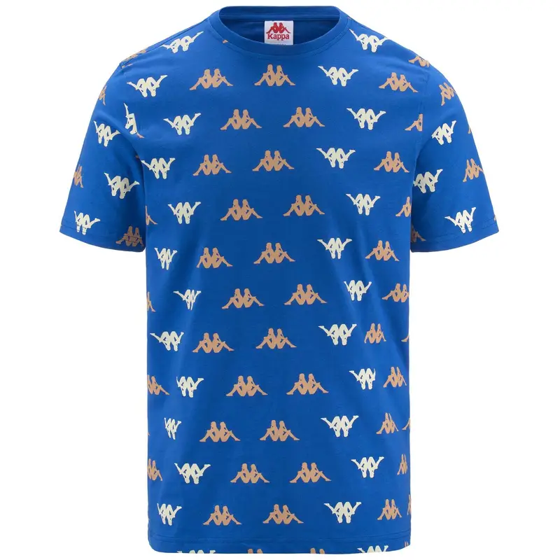 Kappa T-shirt Uomo Blu 2919326