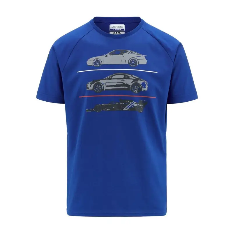 Kappa T-shirt Uomo Blu 3379815