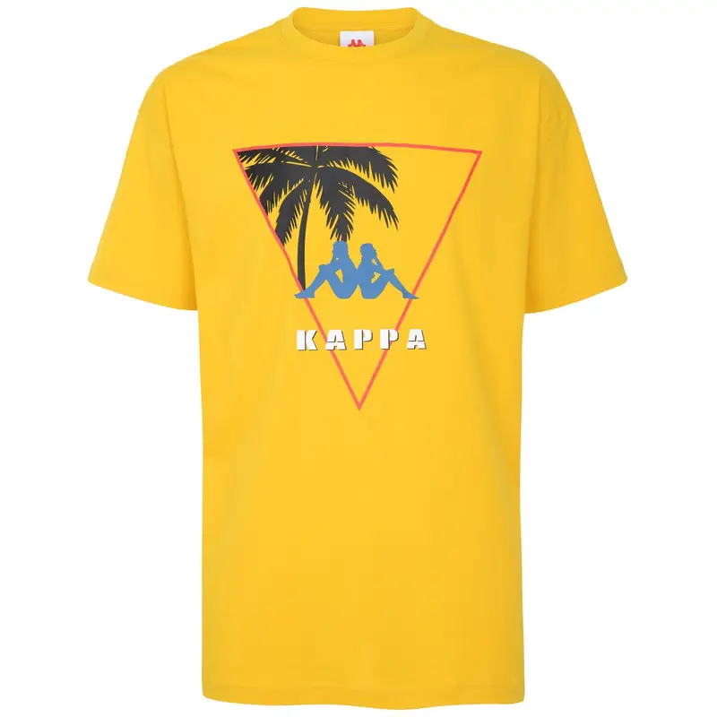 Kappa T-shirt Uomo Giallo 4033852
