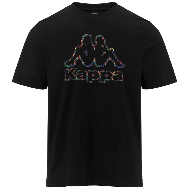 Kappa T-shirt Uomo Nero 2927544