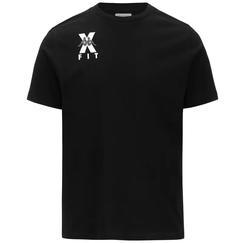 Kappa T-shirt Uomo Nero 2919262