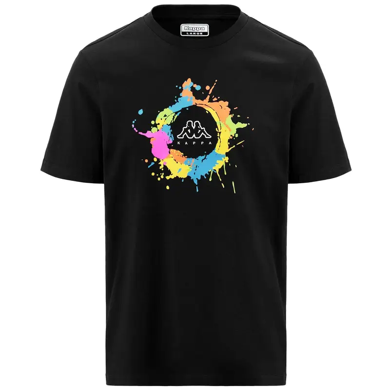 Kappa T-shirt Uomo Nero 2920718