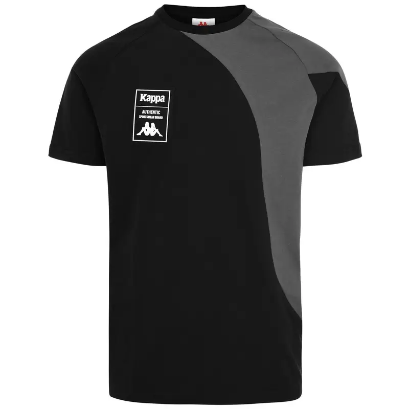 Kappa T-shirt Uomo Nero 2932043