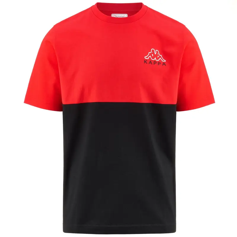 Kappa T-shirt Uomo Rosso 2934486