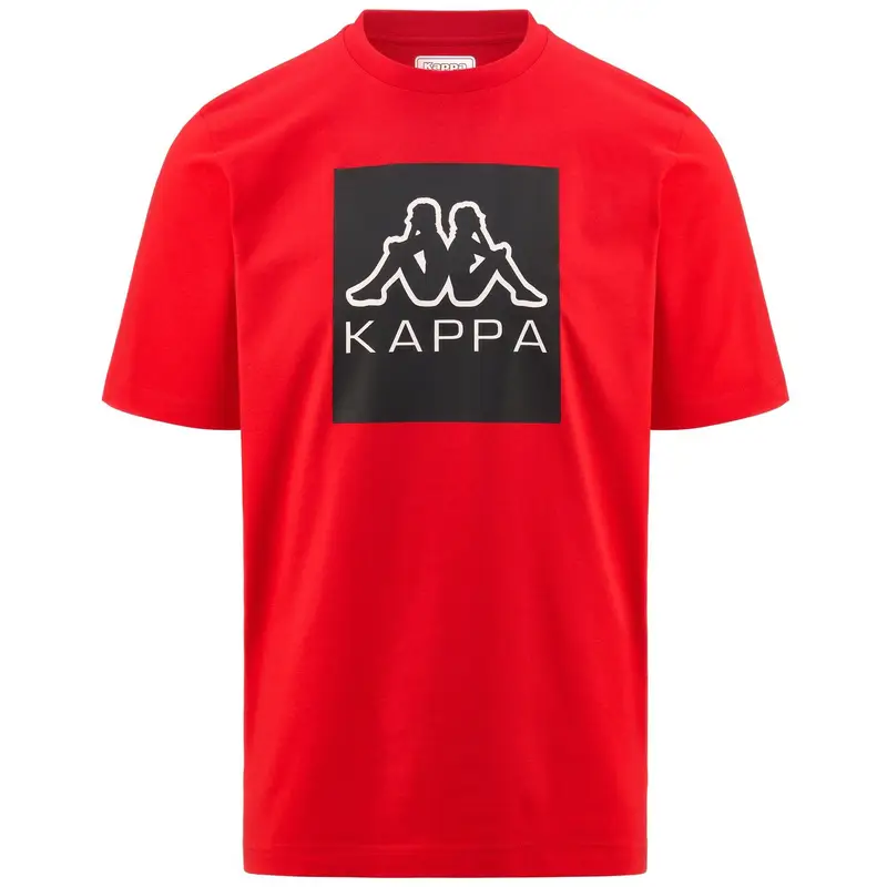 Kappa T-shirt Uomo Rosso 4028838